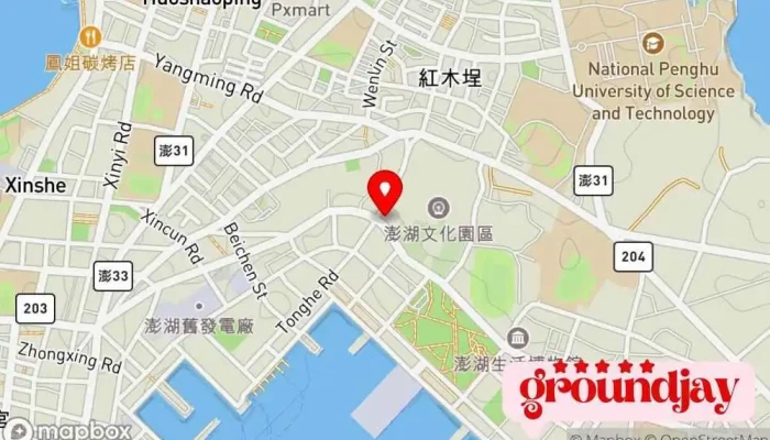 Peng Hu Xian Zheng Fu Jing Cha Ju Jiao Tong Jing Cha Dui 地圖 - Penghu County, Magong City
