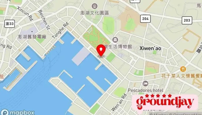 Peng Hu Xian Zheng Fu Nong Yu Ju 地圖 - Penghu County, Magong City