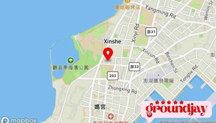 Peng Hu Xian Zheng Fu Shui Wu Ju 地圖 - Penghu County, Magong City
