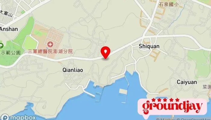 Peng Hu Theday Le Tian Lu Dian 地圖 - Penghu County, Magong City