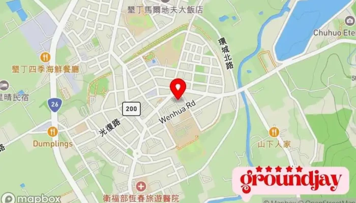 Ping Dong Xian Heng Chun Zhen Gong Suo 地圖 - Pingtung County, Hengchun Township