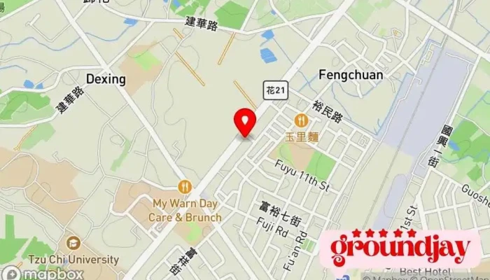 地图 奇丽专业汽车美容 洗车 在 Hualien County, Hualien City