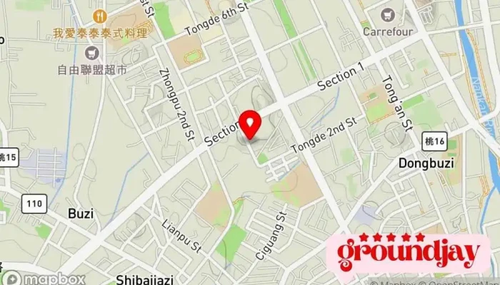 地图 氣密測試機 机械制造商 在 Taoyuan City, Taoyuan District
