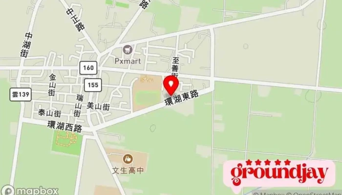 Qing Hong Zi Xun 地圖 - Yunlin County, Sihu Township