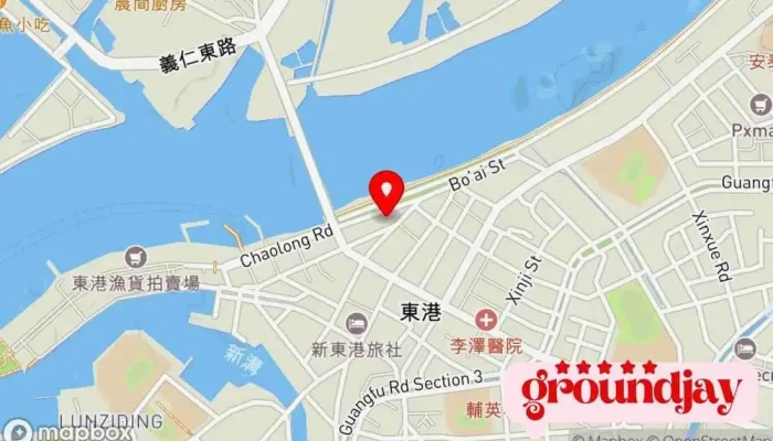 Qing Lu Su 地圖 - Pingtung County, Donggang Township