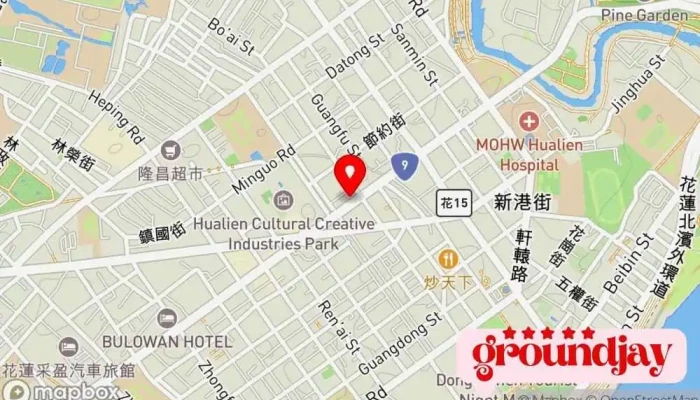 Quan Guo Dian Zi Hua Lian Zhong Zheng Men Shi 地圖 - Hualien County, Hualien City