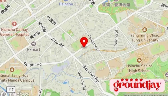 Quan Guo Dian Zi Xin Zhu Shi Pin Er Men Shi 地圖 - Hsinchu City, East District