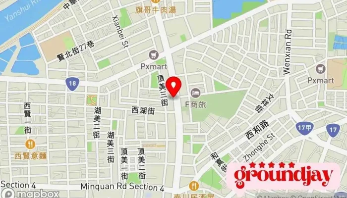 Quan Sheng Dian Qi 地圖 - Tainan City, West Central District