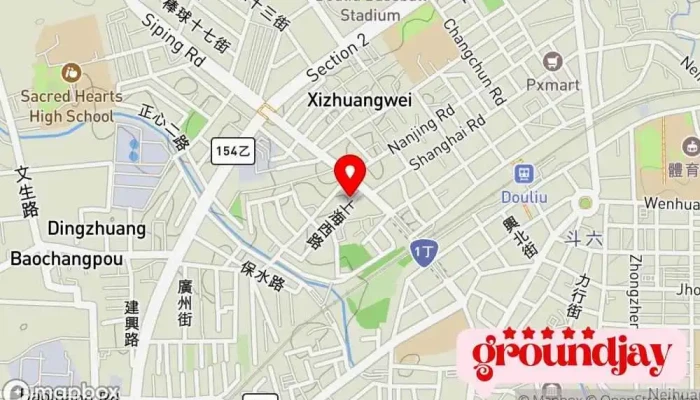 地图 铨威通讯工程有限公司 电信承包商, 视听设备供应商, 视频会议设备供应商 在 Yunlin County, Douliu City