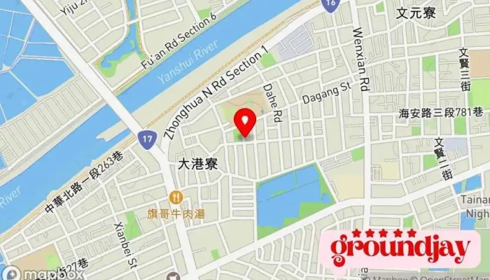 Quan Yi Quan Wang Lu Shang Ye You Xian Gong Si 地圖 - 台南市北区