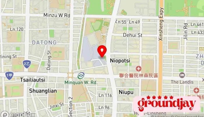 Qun Hui Shang Wu Ke Ji   Workstation Rfid Barcode Scanner 地圖 - Taipei City, Zhongshan District