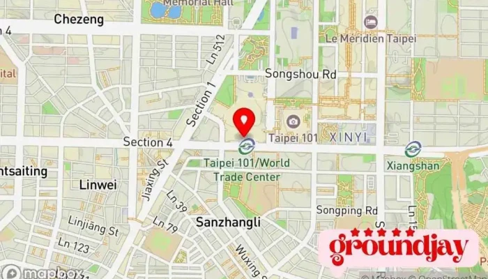Ren Cai Tian Xia You Xian Gong Si 地圖 - Taipei City, Xinyi District