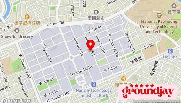 Ri Yue Guang Zhi Cheng Yan Fa Zhong Xin K6Han 地圖 - Kaohsiung City, Nanzih District