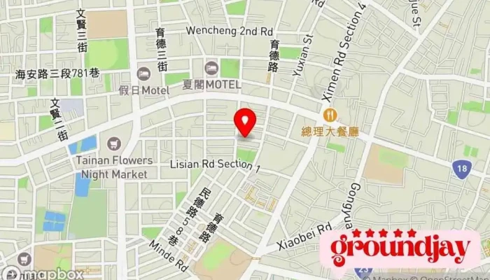 Se Ke Lai Chuang Yi Kai Fa Ge Ren Gong Zuo Shi 地圖 - Tainan City, North District