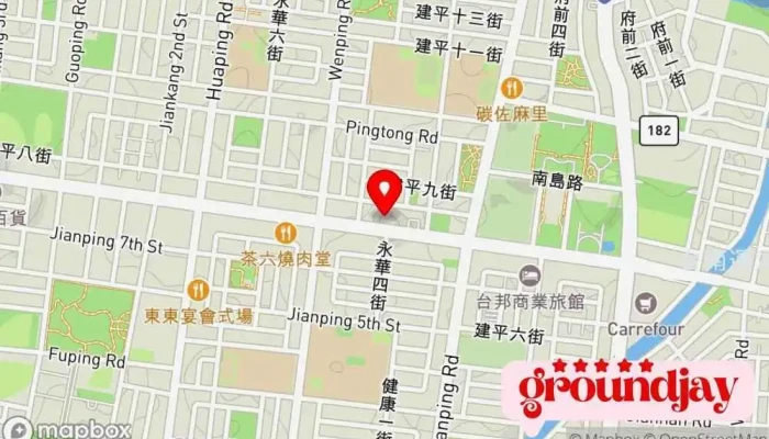 She Tuan Fa Ren Tai Nan Shi Jian Zhu Shi Gong Hui 地圖 - 台灣省 Anping District
