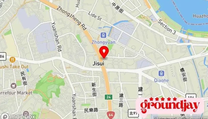 Sheng Wei Guang Dian Ke Ji Fa Zhan Gu Fen You Xian Gong Si 地圖 - New Taipei City, Zhonghe District