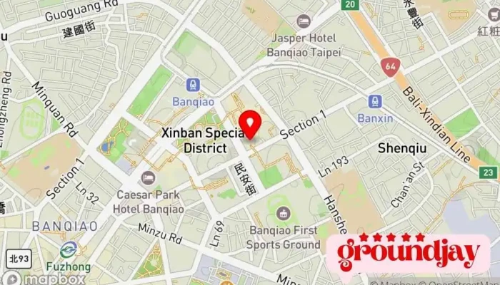 Shu Zi Yun Duan You Xian Gong Si 地圖 - New Taipei City, Banqiao District