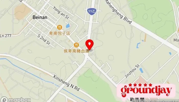 地图 顺亮车体美研工坊 汽车美容服务, 车辆贴膜服务商 在 Taitung County, Taitung City
