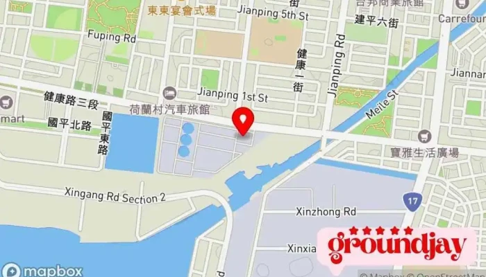 Tai Nan Shi An Ping Shui Zi Yuan Hui Shou Zhong Xin 地圖 - Tainan City, Anping District