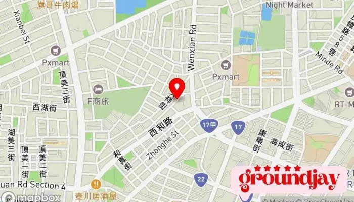 Tai Nan Xing Lu Hotel Leisure Tainan OinnXiang Nong Chao Lu 地圖 - Tainan City, West Central District