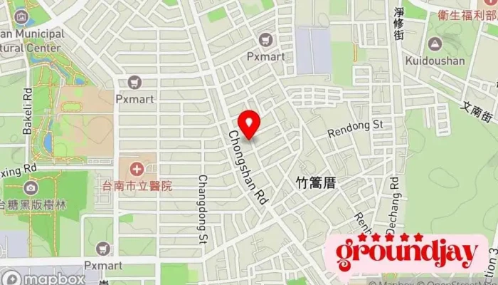Tai Nan You Wang 地圖 - Tainan City, East District