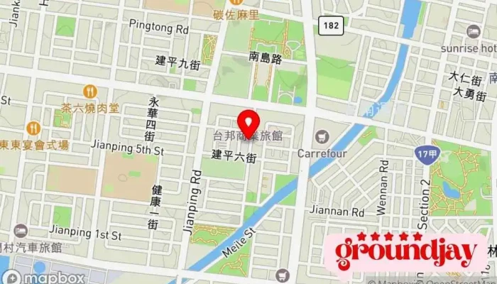 Tai Nan Yun Duan Shu Ju Zhong Xin 地圖 - Tainan City, Anping District