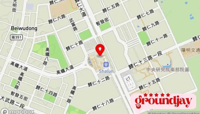 Tai Nan 地圖 - Tainan City, Guiren District