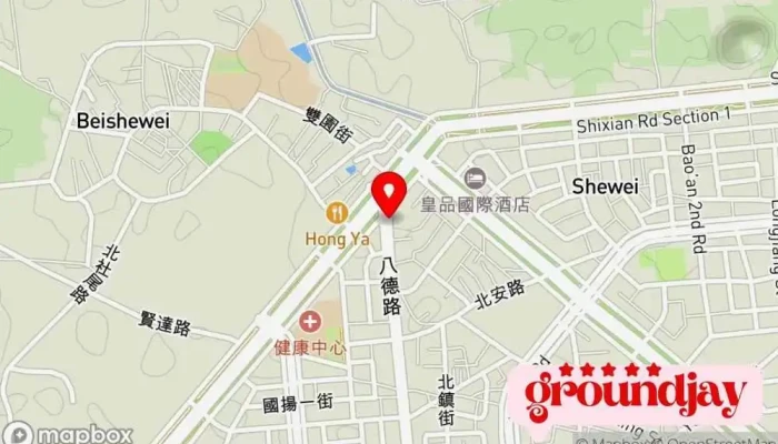 地图 台湾国际网域股份有限公司 公司 在 Chiayi City, West District
