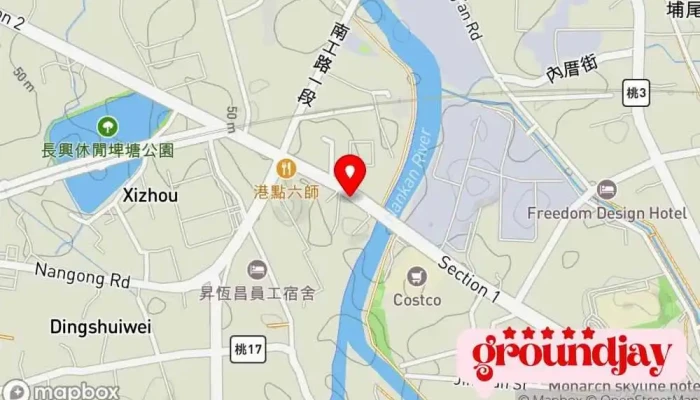 Tai Wan Hua Ce Jian Ce Ji Zhu You Xian Gong Si 地圖 - Taoyuan City, Luzhu District
