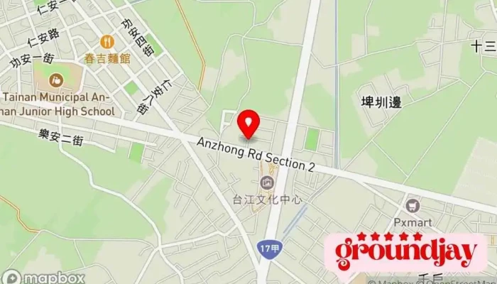 Tai Wan Shang Wu Tong Guo Ji You Xian Gong Si Ji Huo Qu 地圖 - Tainan City, Annan District