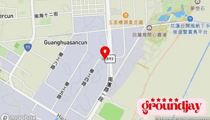 Tai Wan Tu Di Kai Fa Gu Fen You Xian Gong Si 地圖 - Hualien County, Ji’an Township