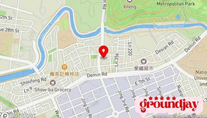 地图 台灣新聞晚報電子報 Etenews 多媒体和电子书出版商 在 Kaohsiung City, Nanzih District
