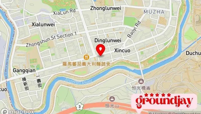 Tai Wan Yi Kong Tong You Xian Gong Si Digorlon Tech 地圖 - Taipei City, Wenshan District