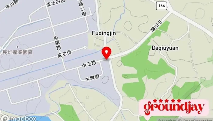 Tai Wan Zha Pin Gu Fen You Xian Gong Si 地圖 - Chiayi County, Minxiong Township