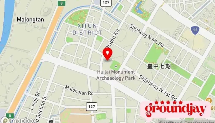 Tang He Gu Fen You Xian Gong Si  Tai Zhong Fen Gong Si 地圖 - Taichung City, Xitun District