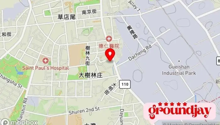 Tao Ke Zi Chan Kai Fa Gu Fen You Xian Gong Si 地圖 - Taoyuan City, Taoyuan District