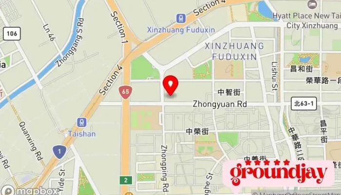 Teng Yun Yun Suan Gu Fen You Xian Gong Si 地圖 - New Taipei City, Xinzhuang District