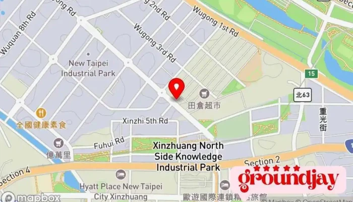 Tian Xi Ke Ji Ke Zhi Hua Wang Ye She Ji Gong Si 地圖 - New Taipei City, Xinzhuang District
