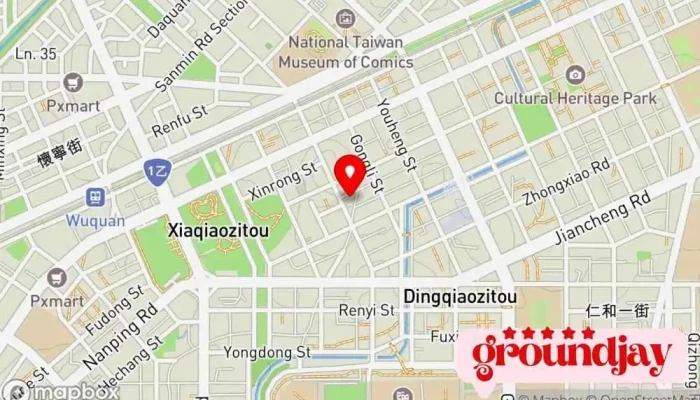 Tian Yang Wang Zhan Jia She 地圖 - Taichung City, South District