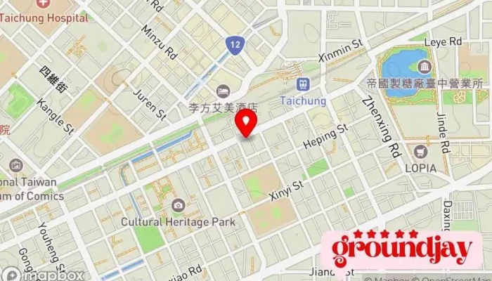 Tong Ce Wang Yun Duan Xue Yuan 地圖 - Taichung City, East District