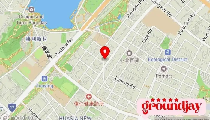 Tong Kang Ke Ji Gu Fen You Xian Gong Si 地圖 - Kaohsiung City, Zuoying District
