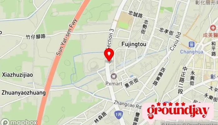 Tong Wen Qi Guan Zi Xun Gu Wen Gu Fen You Xian Gong Si 地圖 - Changhua County, Changhua City