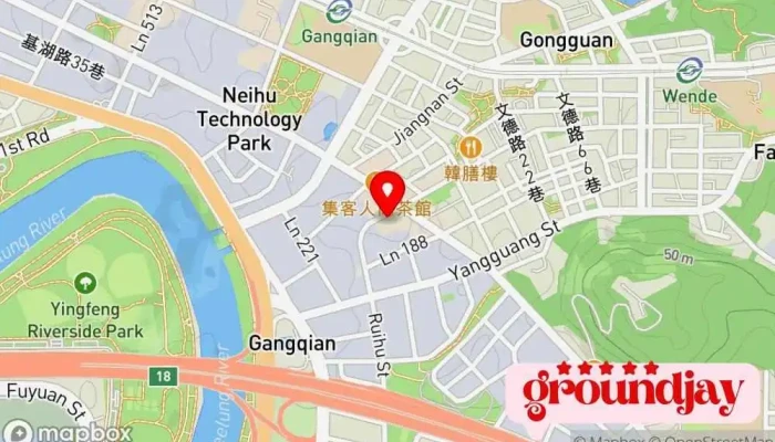 Tong Zhi Ke Ji Gu Fen You Xian Gong Si 地圖 - 台灣 Neihu District