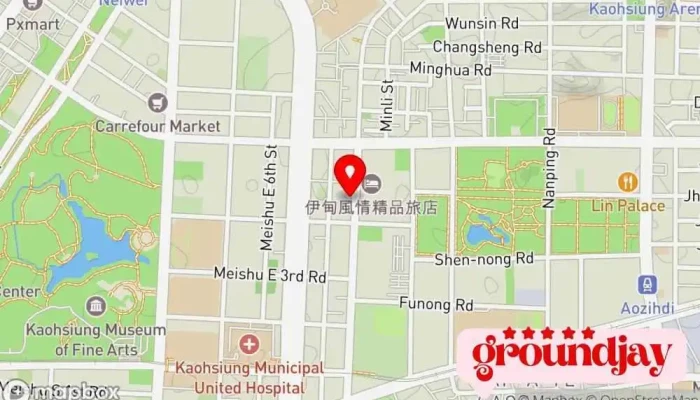 Wei Ke Xing Ye You Xian Gong Si 地圖 - Kaohsiung City, Gushan District