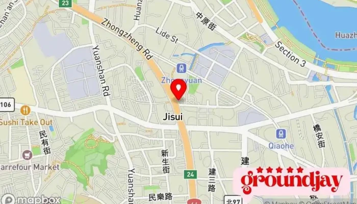 Wei Na Ke Ji Gu Fen You Xian Gong Si 地圖 - New Taipei City, Zhonghe District
