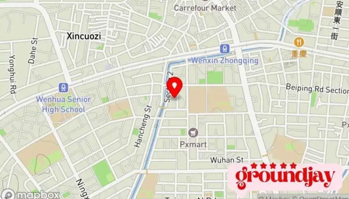 Wen Tu Wang Lu Ji Shu Gong Zuo Shi 地圖 - Taichung City, North District