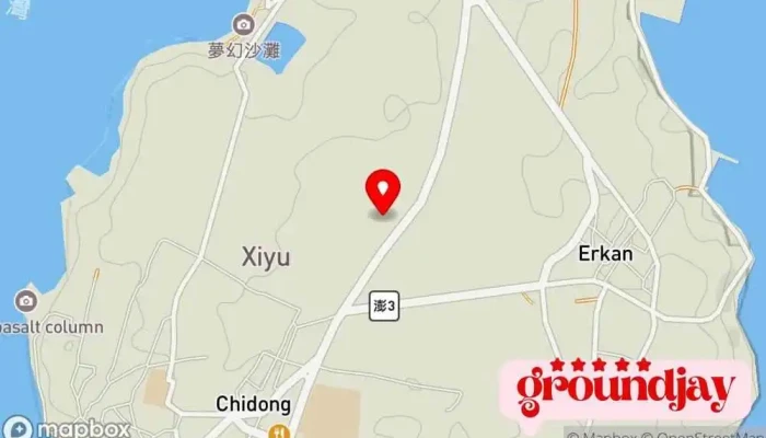 地图 西嶼 岛 在 澎湖县西屿乡