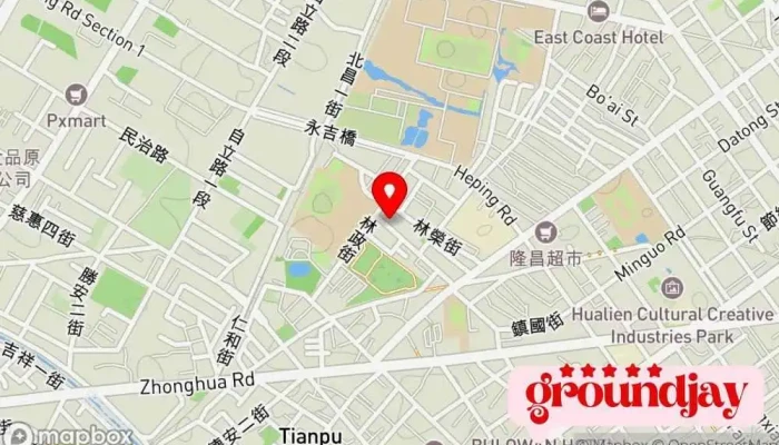 Xia Ke Bang 地圖 - Hualien County, Hualien City