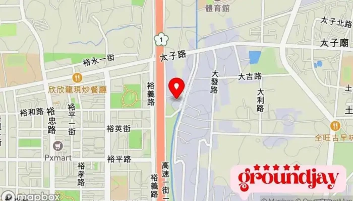 Xiang Bao Dian Du You Xian Gong Si 地圖 - Tainan City, Rende District