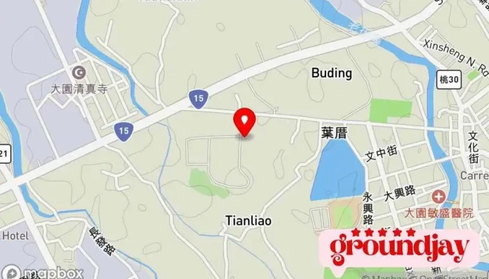 Xiang Gang Shang Tai Wan Ma Shi Ji Wu Liu You Xian Gong Si Tai Wan Fen Gong Si 地圖 - Taoyuan City, Dayuan District